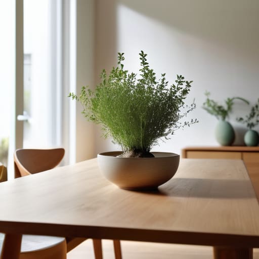 Finding Harmony Through Minimalist Dining Room Arrangement