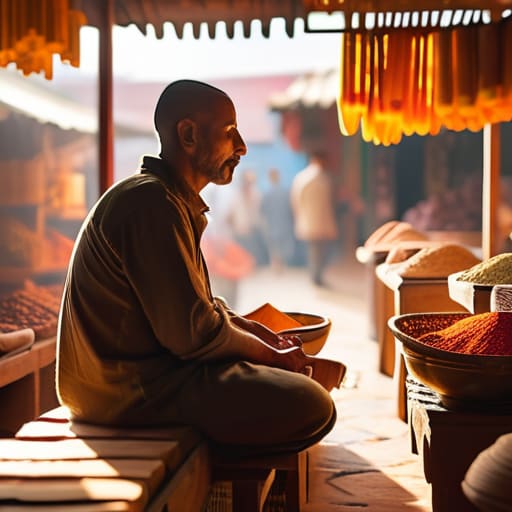 Reducing Anxiety Through Quiet Time in Crowded Markets