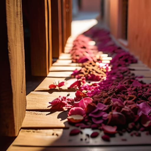 The Scent of Saffron in the Medina.