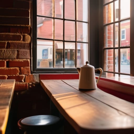 Nostalgic Small Town Vibes Over Morning Coffee