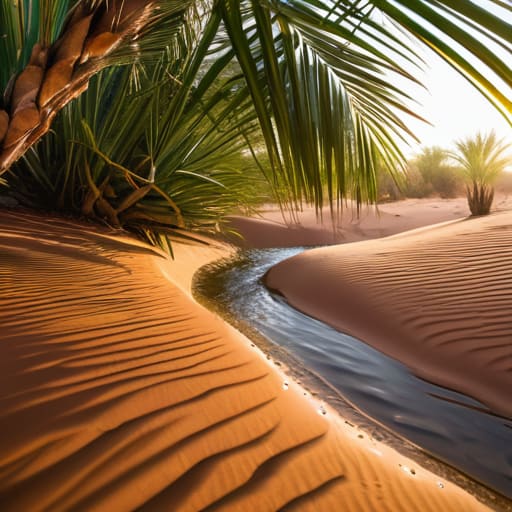Oasis Exploration Seeking Quiet Waters and Ancient Stories
