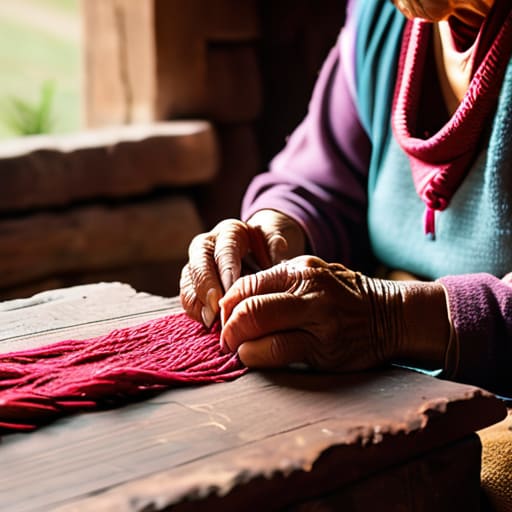 The Quiet Magic of Traditional Alpaca Wool Weaving
