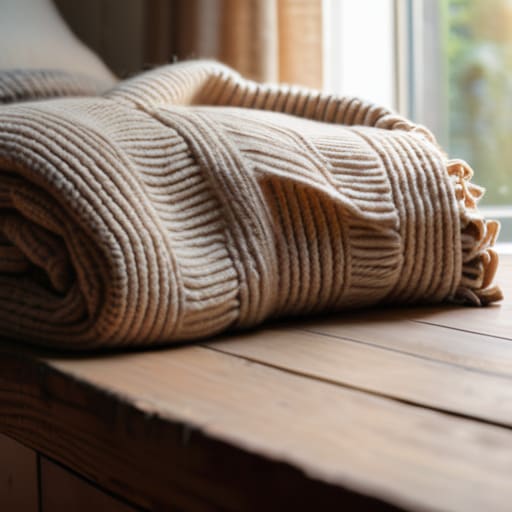 The Warm Aesthetic Textiles of a Well Loved Home.