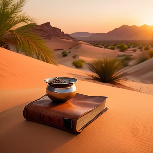 Desert dunes stretching Beyond the Horizon.
