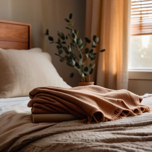 Finding Your Way Home to peaceful bedroom.