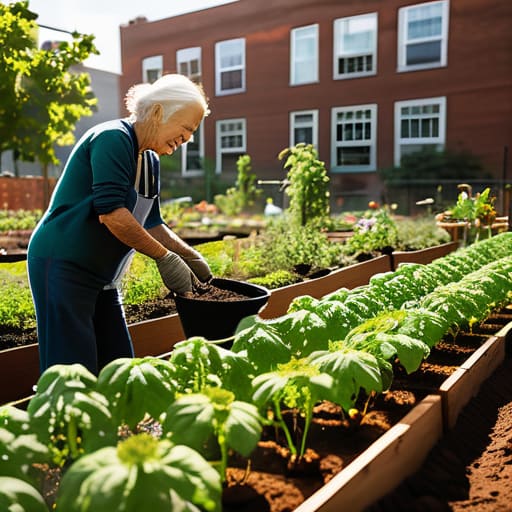 Community garden: More Than Just a Harvest.