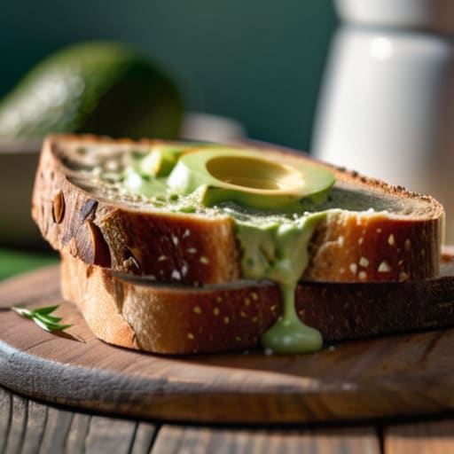 Sourdough and Seasonal Avocados on toast.