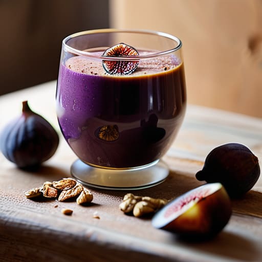 The Istanbul Fig and Honey Blend smoothie.