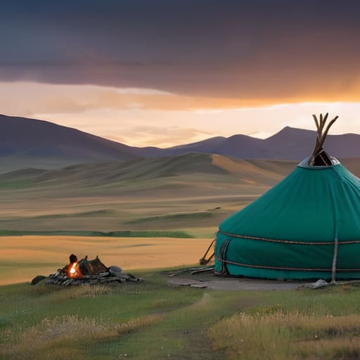 The Rhythm of the Steppe nomadic life.