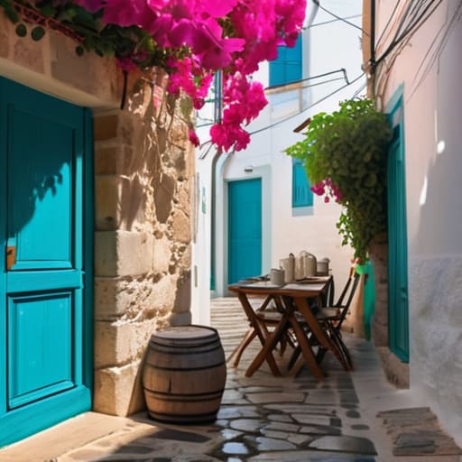 The Slow Rhythm of Summer in villages.