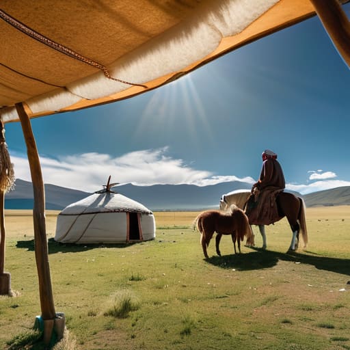 The Daily Life of Mongolian Nomads