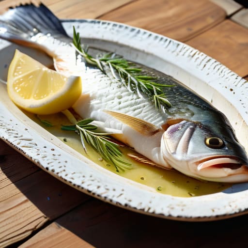 The Simplicity of Mediterranean Sea Bass.