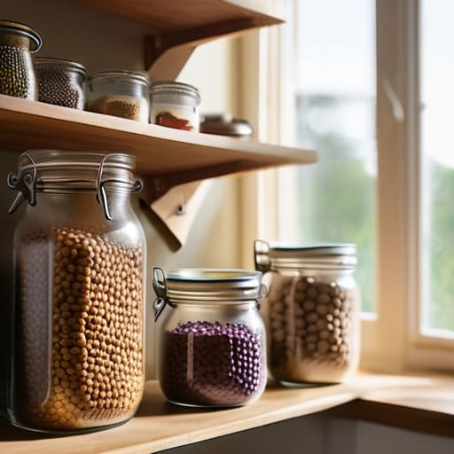 The Heart of the Home pantry organization.