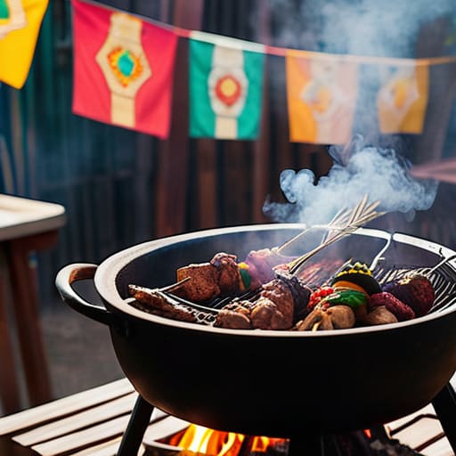 The Scent of Traditional Filipino Feast Dishes.