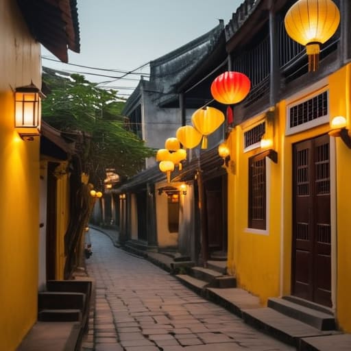 Coastal Rhythms in Hoi An at dusk.