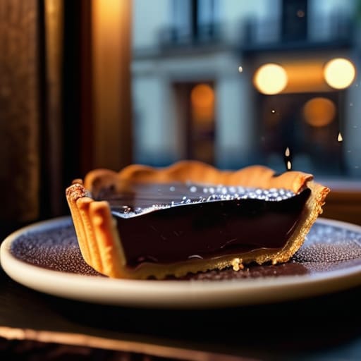 The Warmth of a Parisian Ganache tart.