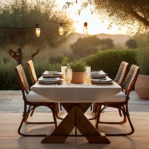 Designing an Outdoor Dining Area