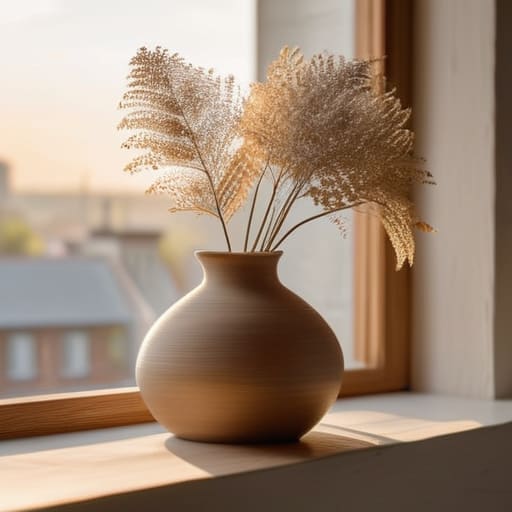Minimalist Windowsill Aesthetics for a Quiet Morning