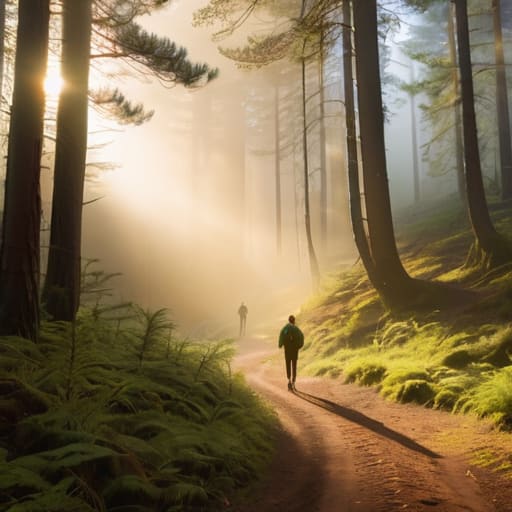 Finding Your Own Pace While Walking.